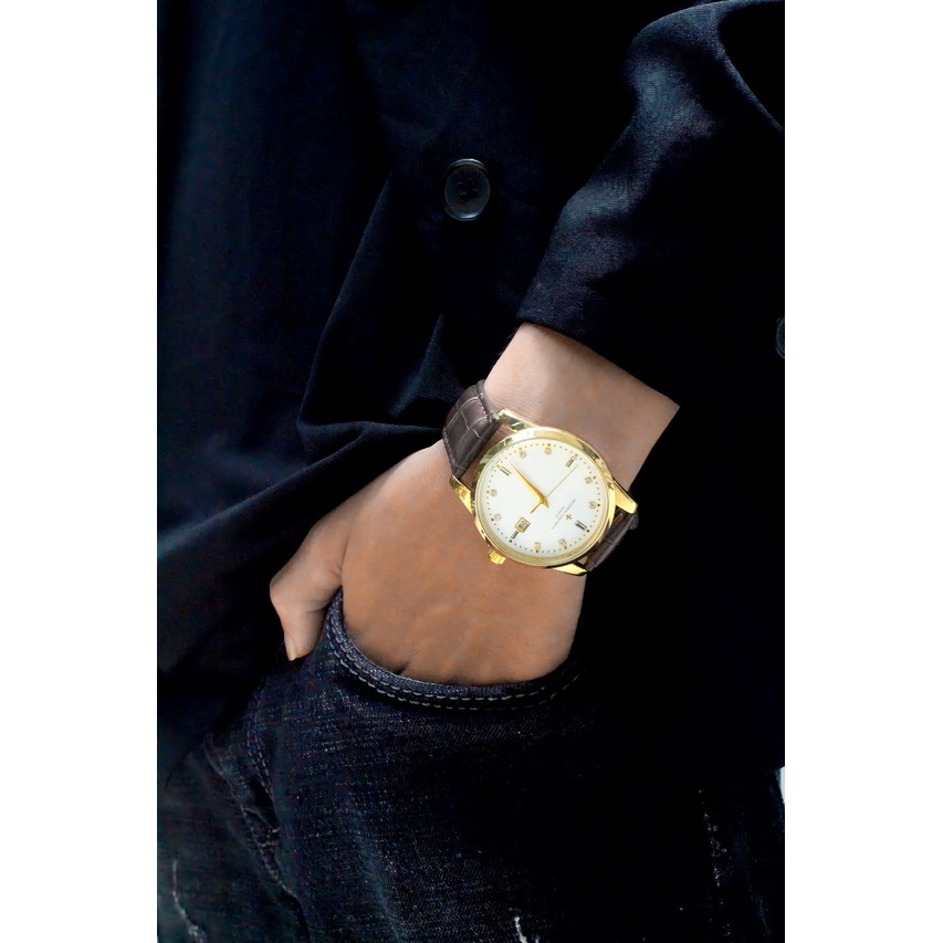 Đồng Hồ Nam Dây Da Thời Trang Cao Cấp Vacheron Constantin