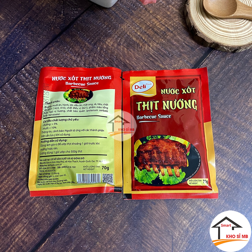 Sốt gia vị ướp thịt nướng deli  kho sỉ mb