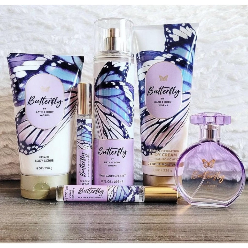 [Bill Mỹ-BBW]: Xịt thơm toàn thân bodymist Butterfly