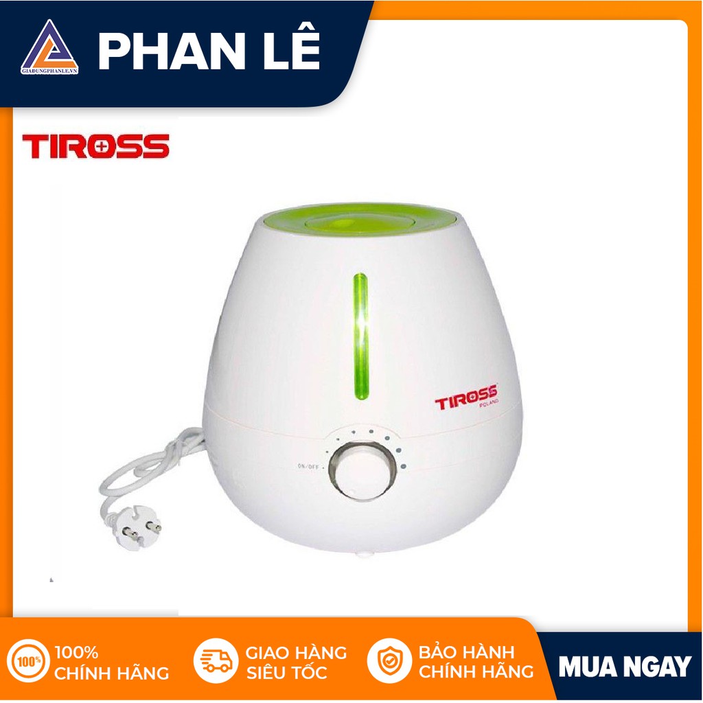 [Mã ELHA22 giảm 6% đơn 300K] Máy tạo ẩm Tiross TS840 (Trắng phối xanh)