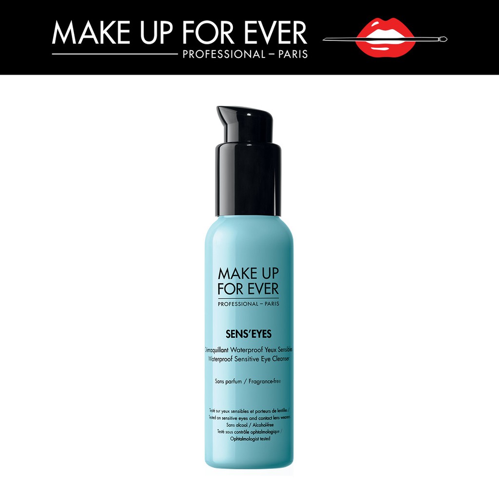 [Mã FMCGM100 - 10% đơn 500K] Make Up For Ever - Gel tẩy trang dành cho vùng mắt nhạy cảm Sen's Eyes100ml