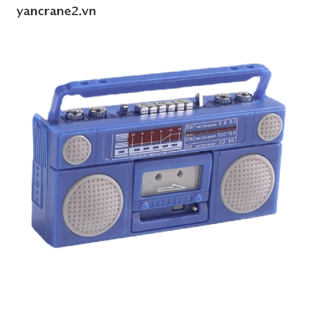 Mô Hình radio Đồ Chơi Mini Hoài Niệm Trang Trí Nhà Búp Bê {yancrane2.vn}