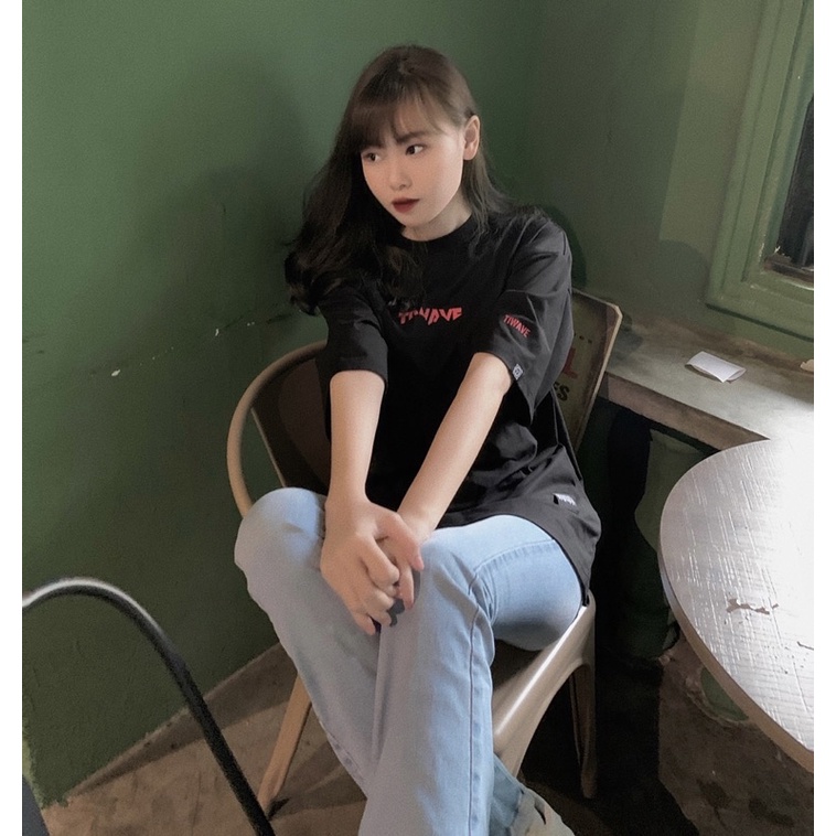 Áo Thun Cao Cấp Nam Nữ Form Rộng 100% Cotton 4 Chiều Vải Dày Mát Mẻ Local Brand Basic Tiwave - Chính Hãng