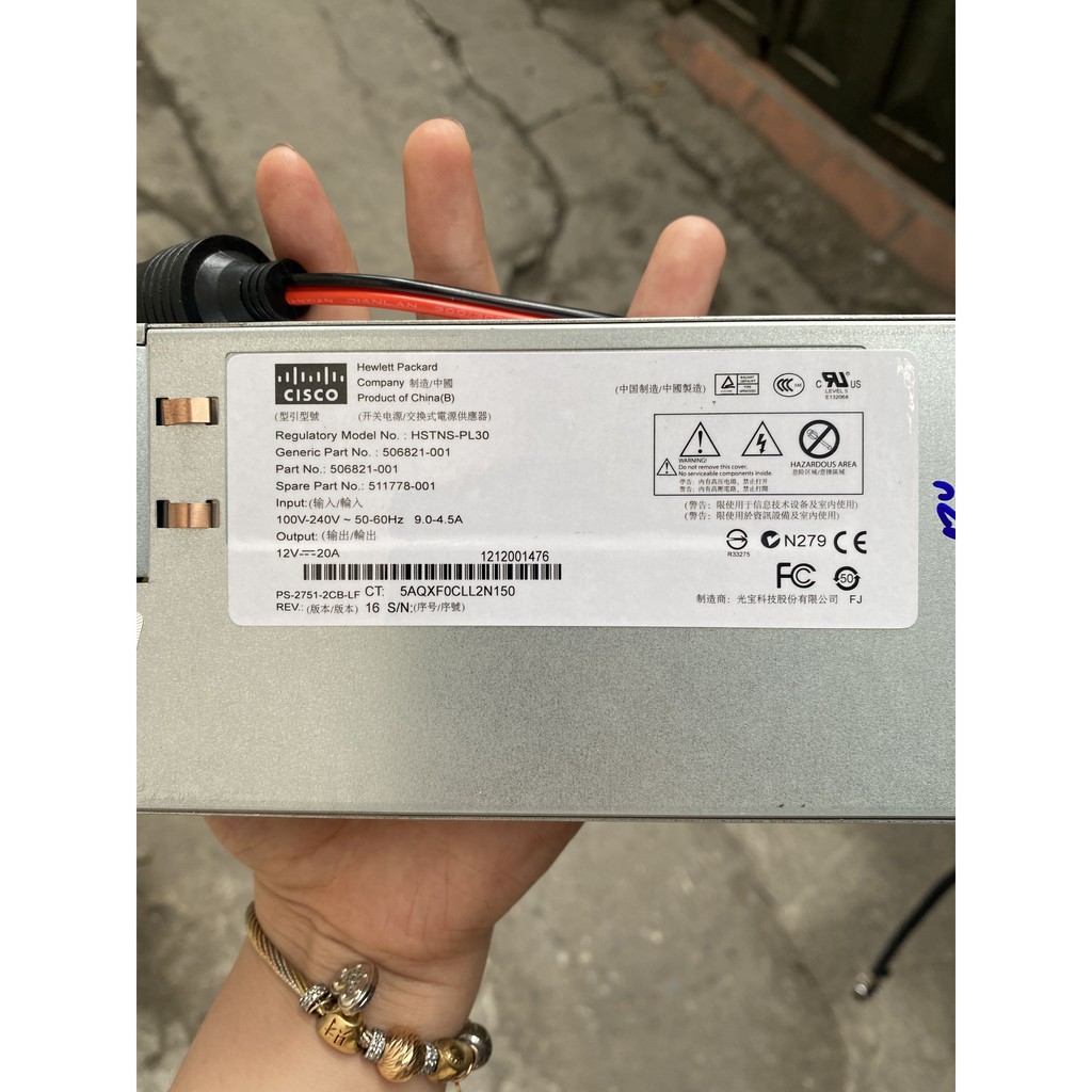 Bộ nguồn 12v 20A cho bơm lốp oto xe máy