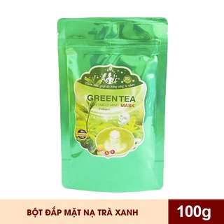 Bột trà xanh đắp mặt, mặt nạ trà xanh nguyên chất 100G, mặt nạ dưỡng da trà xanh matcha-MTX