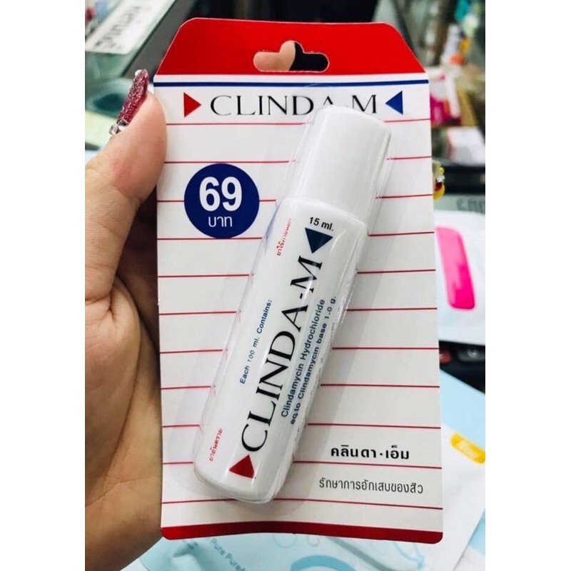 Kem chấm mụn Thái lan ClindaM , Clinda M