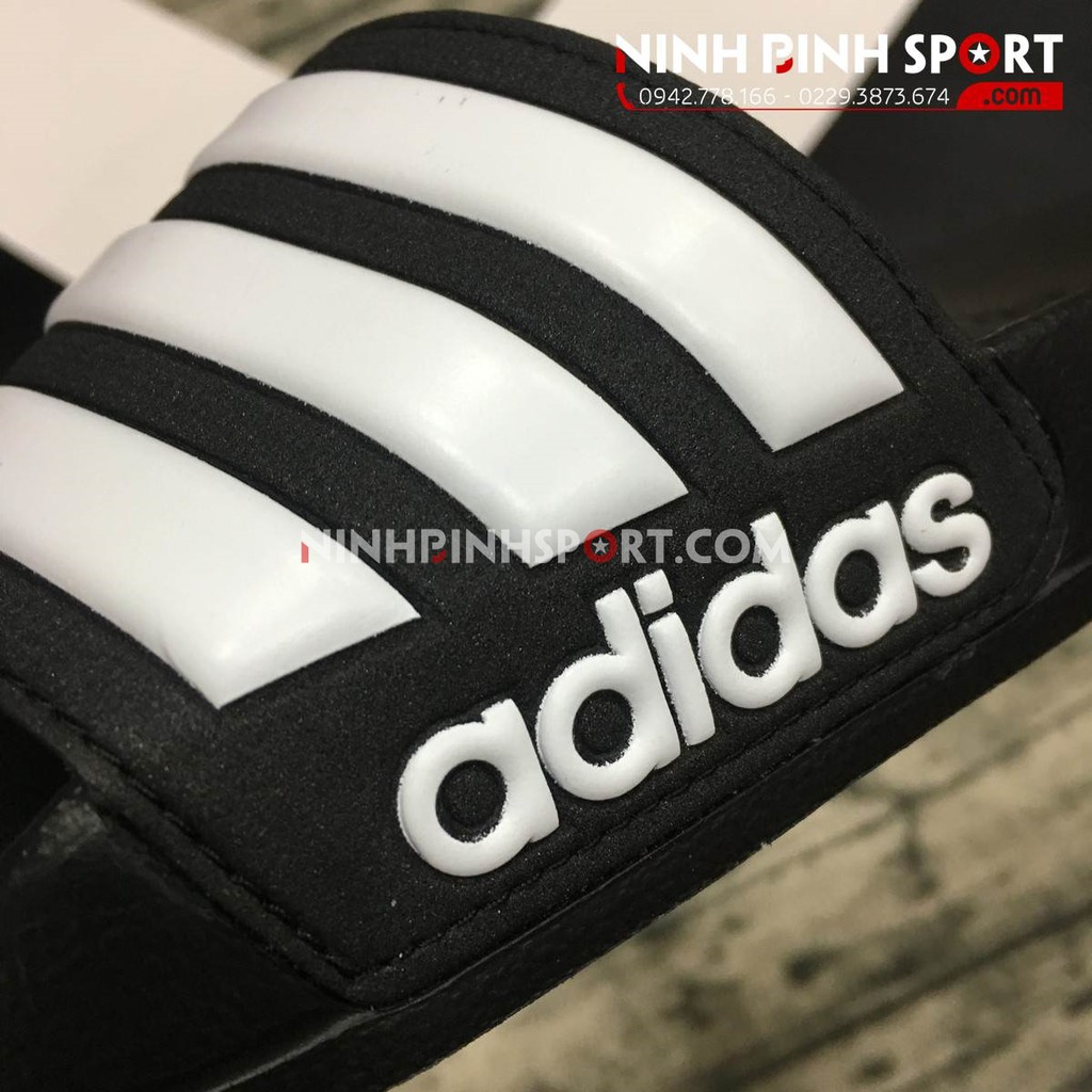 Dép thể thao nam Adidas Chinelo Cloudfoam Adilette Black AQ1701