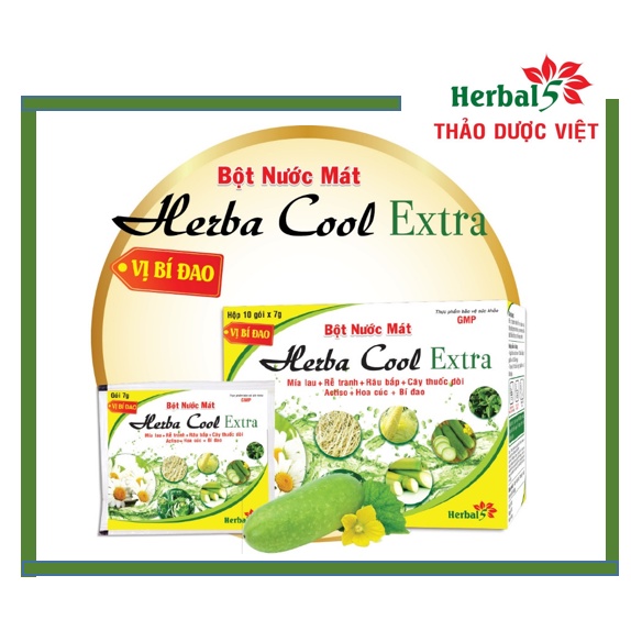 Bột Nước Mát Herbacool Vị Bí Đao