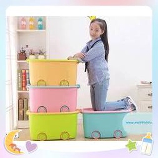 Thùng nhựa đựng đồ có bánh xe loại to