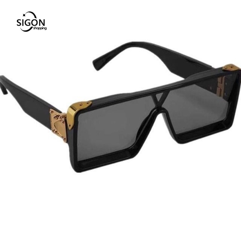 Kính Mát Gọng Vuông Phong Cách Retro Thời Trang Cho Nữ