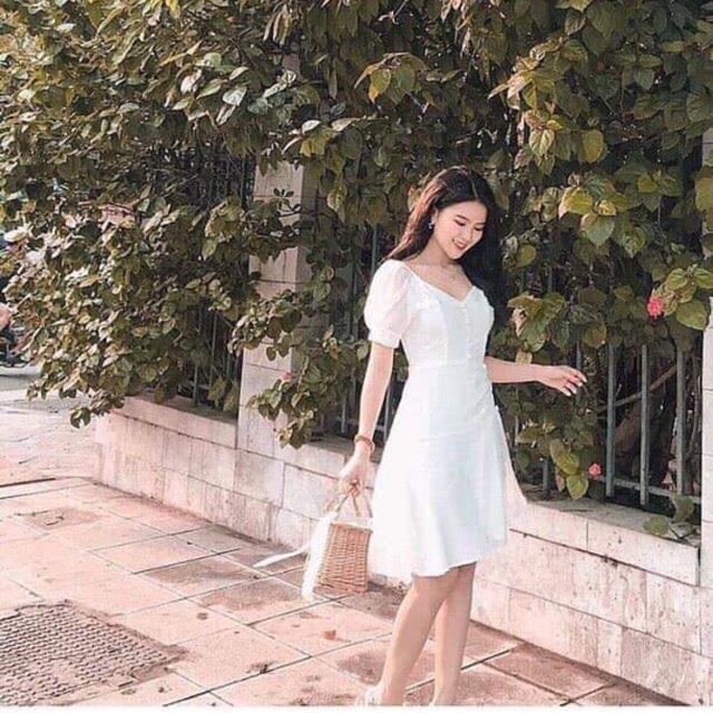 Váy tơ hàn lót lụa