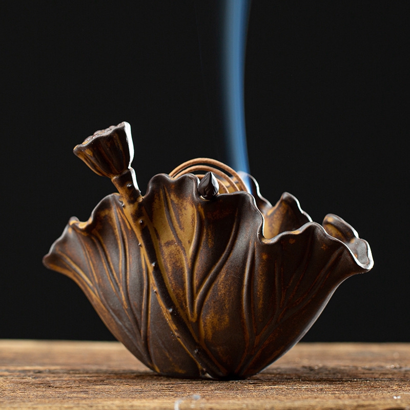 Retro style ceramic incense burner | BigBuy360 - bigbuy360.vn