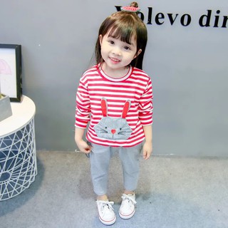 BỘ NỈ DA CÁ TAI THỎ CHO BÉ GÁI