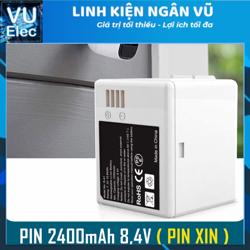 Pin ARLO A1 Lithium 2440mAh 8.4V - PIN xịn hãng Netgear chuyên dùng cho Camera VMA4400 VMS4230P và sạc dự phòng