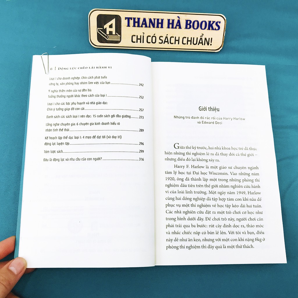 Sách - Động Lực Chèo Lái Hành Vi - Sự thật kinh ngạc về những động cơ thúc đẩy hành động của con người - Thanh Hà Books