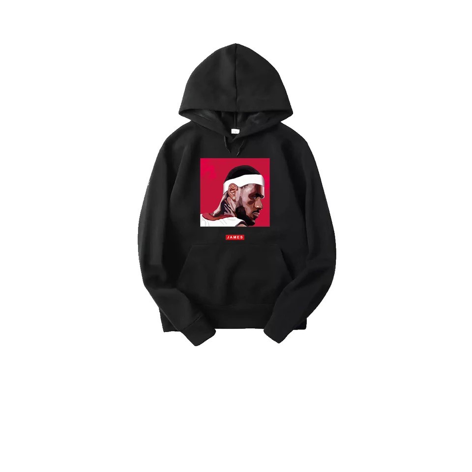 ÁO HOODIE nhiều hình MÀU ĐEN