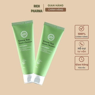 Sữa rửa mặt trà xanh The Nature Book Green Tea Foam Cleanser 120gr