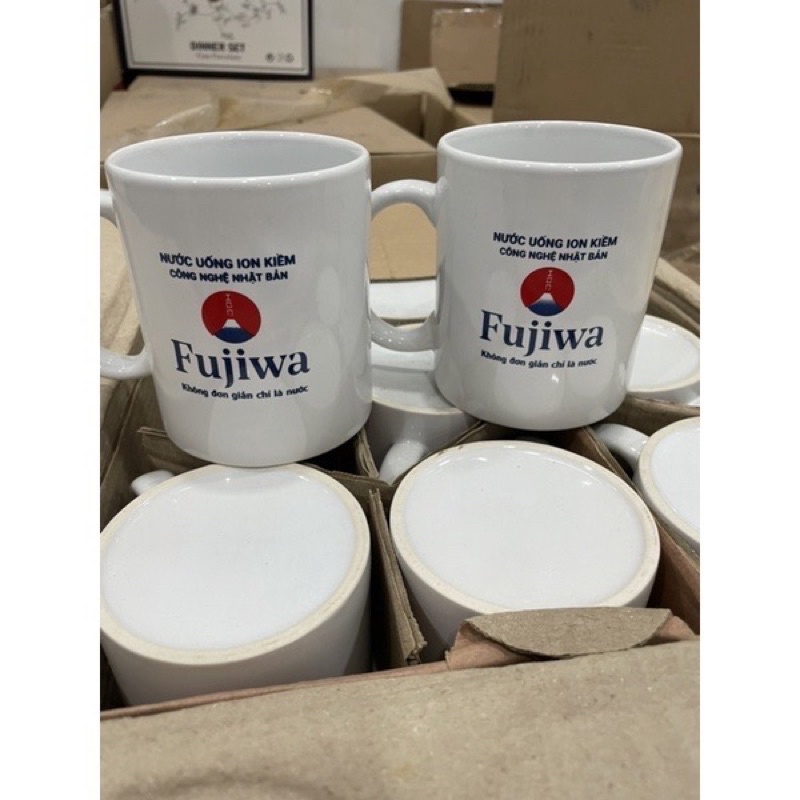 Set 2 ly sứ có quai cầm 350ml_hàng km FuJiWa.