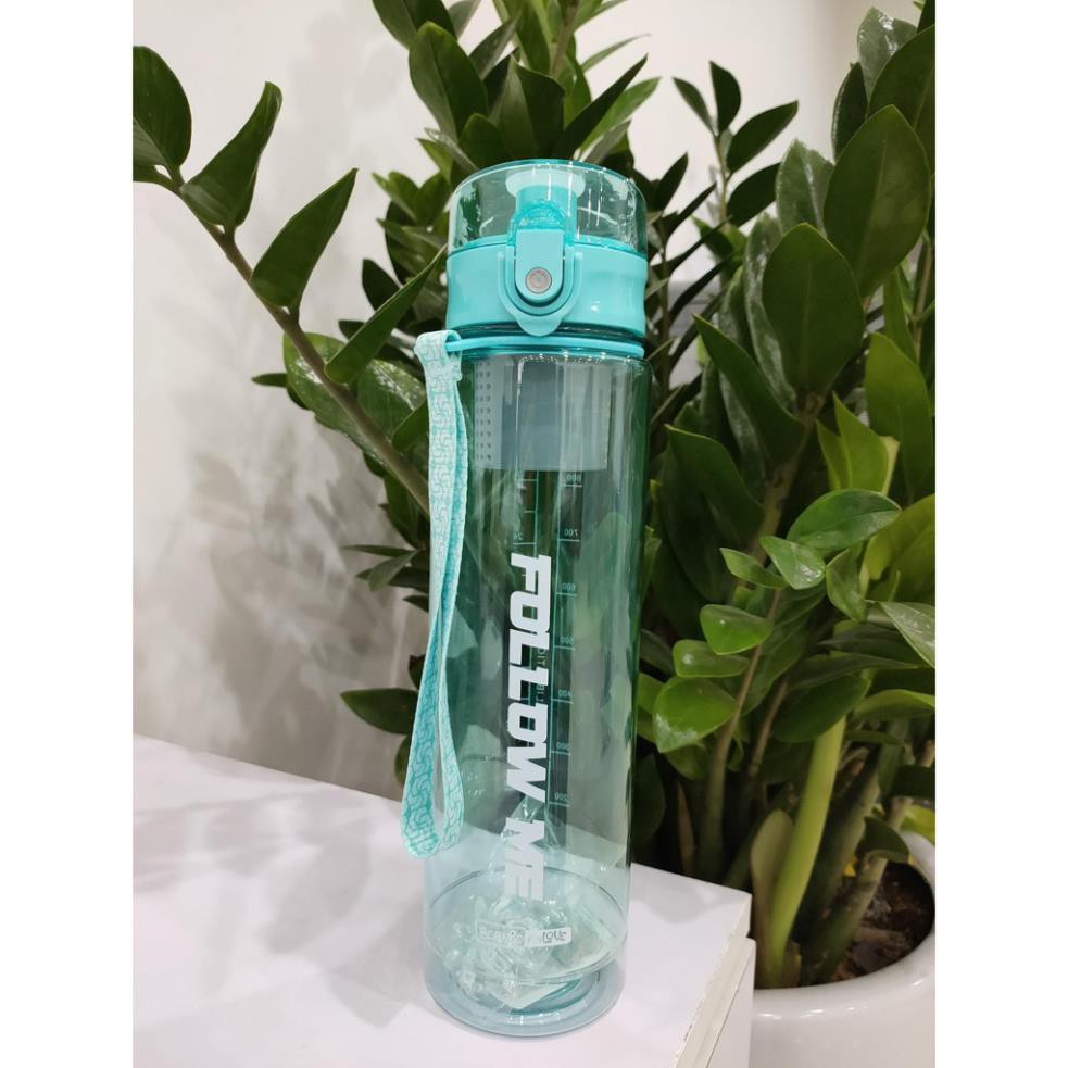 BÌNH ĐỰNG NƯỚC BEANBE ANLOVE 750ML CÓ ỐNG HÚT TIỆN LỢI