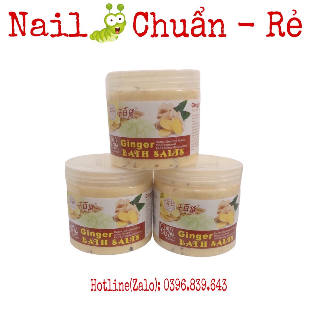 Muối Ngâm Chân Thảo Dược Nail _Spa 680gram