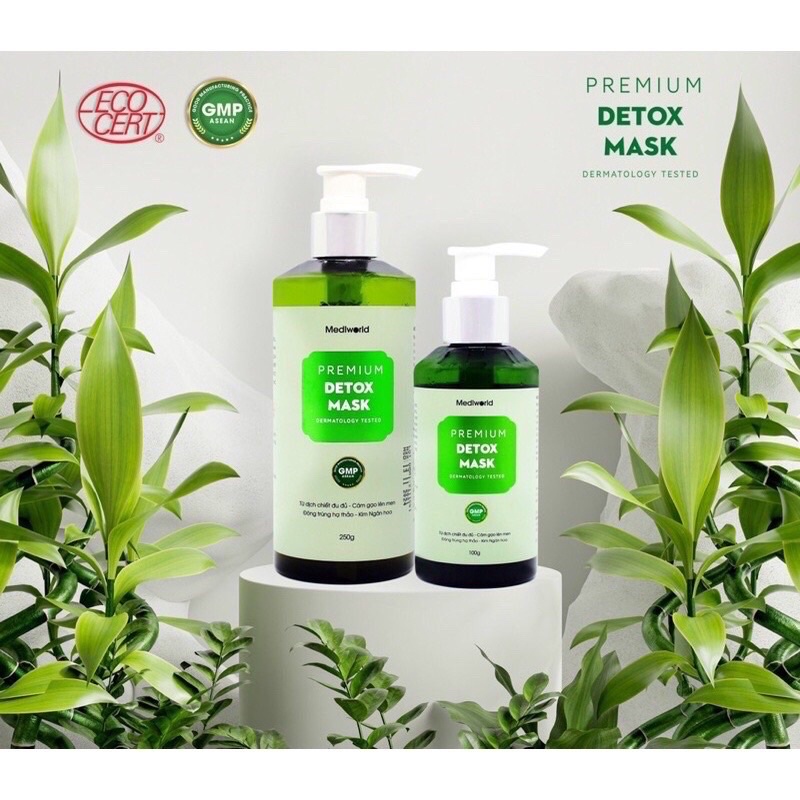 Mặt Nạ Thải Độc Premium Detox Mask 250g và 150g