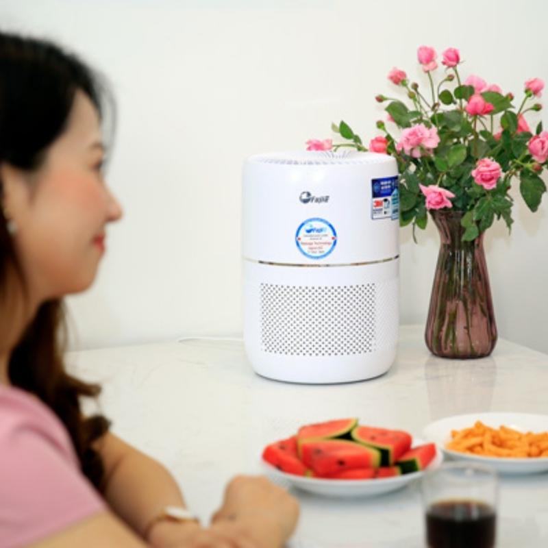 Máy lọc không khí nhập khẩu FUJIE AP300 kết nối wifi, tích hợp 4 cấp lọc, bảo hành chính hãng toàn quốc