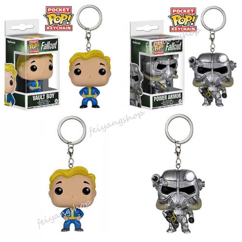 Funko pop Móc Khóa Hình Búp Bê Trong fallout 4
