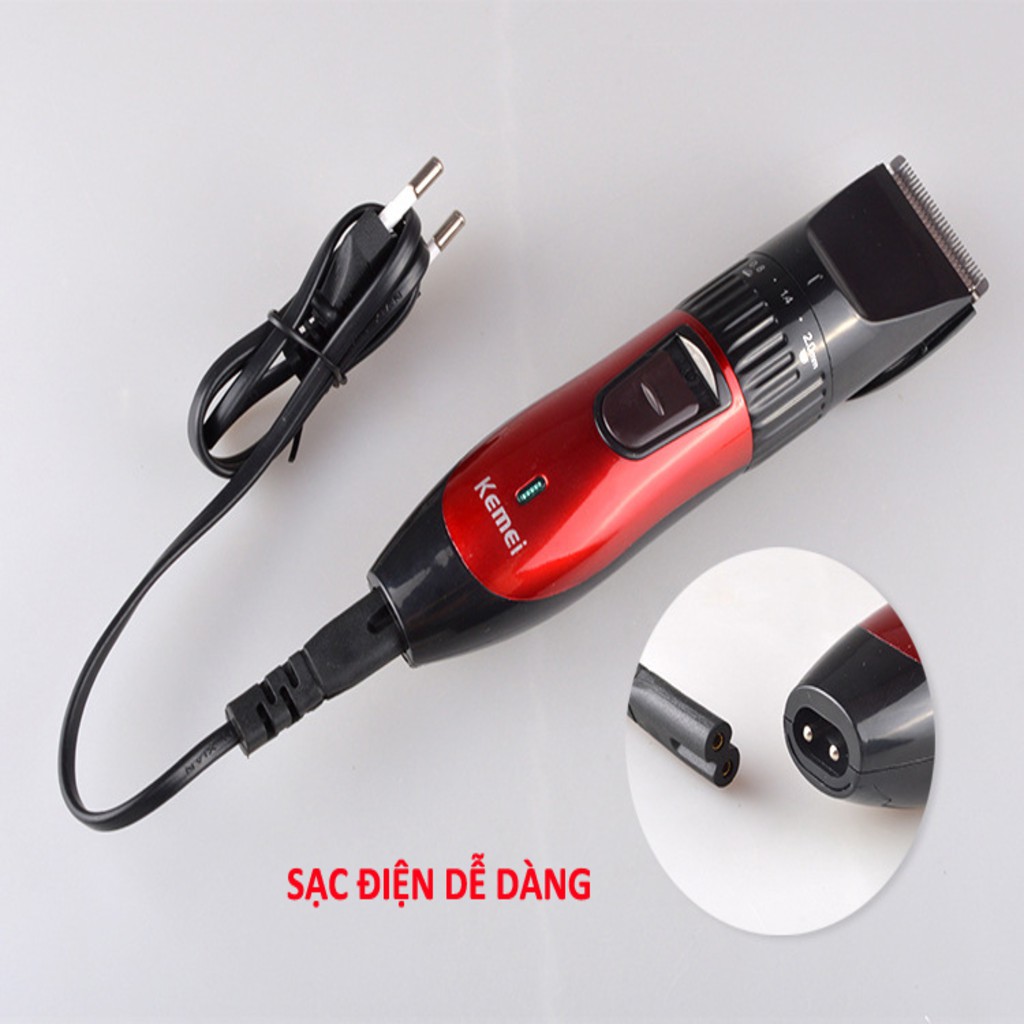 🔴Đang Sale - Tông Đơ Cắt Tóc Kemei KM730 Siêu Tiện.