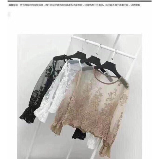 Áo voan ren siu hót