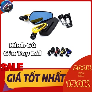 [SALE] KÍNH GÙ MÀU GẮN GÙ TAY LÁI XE MÁY