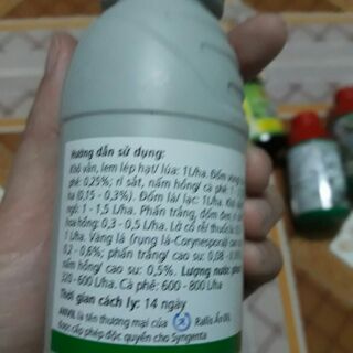 Sản phẩm trừ nấm bệnh anvil 100ml
