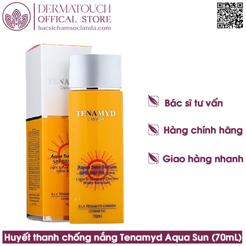 ✅[Chính Hãng] Kem chống nắng Tenamyd Aqua Sun Serum