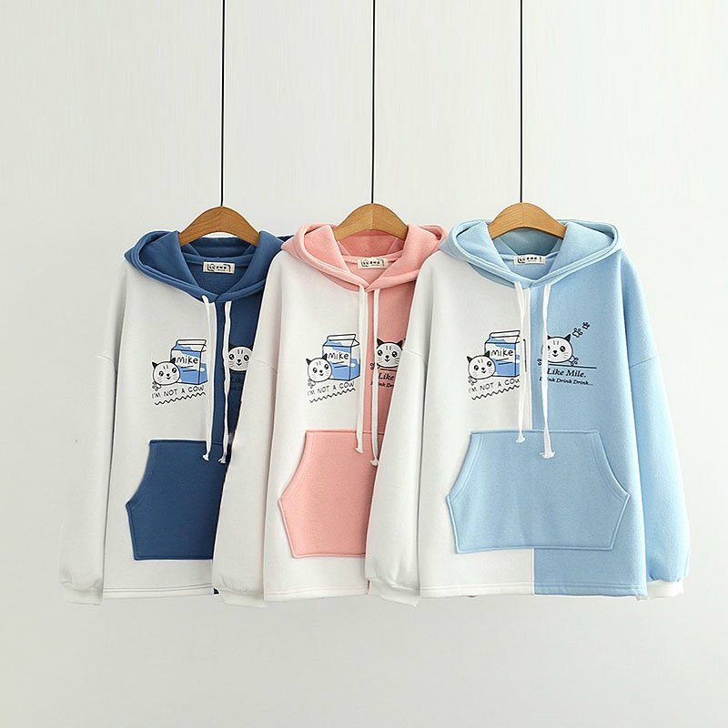 [FREESHIP_50K] Áo hoodie nam nữ, áo khoác nỉ có nón dễ thương William -NL205