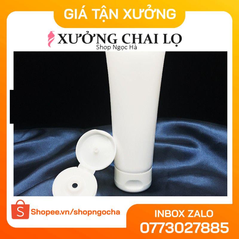 Tuýp Chiết Mỹ Phẩm ❤ GIÁ RẺ NHẤT ❤ Tuýp nhựa (tube) 50ml, 100ml nắp xi đựng kem chống nắng, sữa rửa mặt