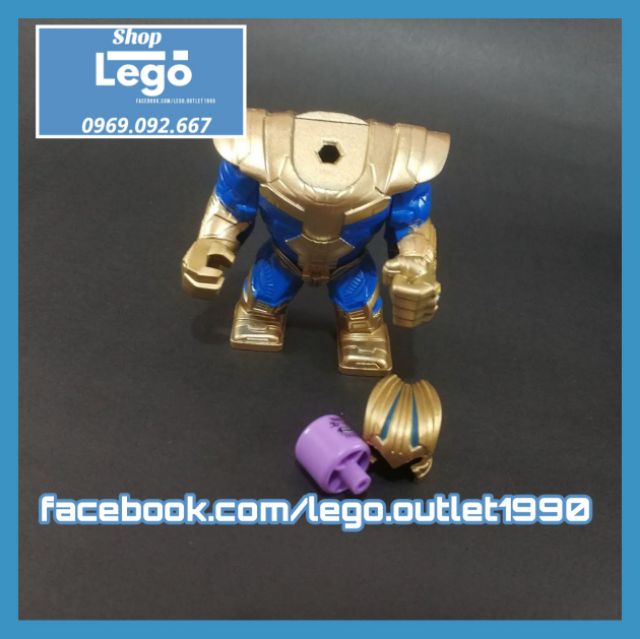 Xếp hình Thanos Chiến binh The Avengers: End Game Lego Minifigures Pogo PG8242 pg2065