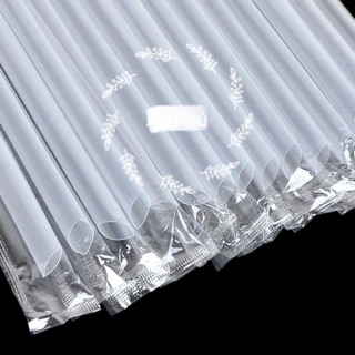 Ống hút trân châu có màng bọc phi 12 (màu đen/trắng)