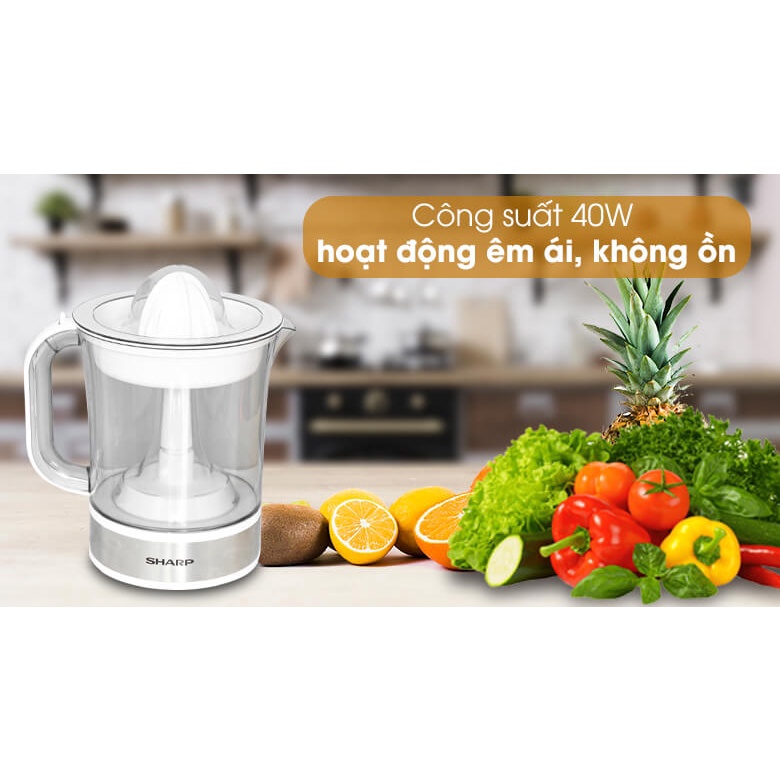 Máy Vắt Cam Sharp EJ-J415-WH 1.5L