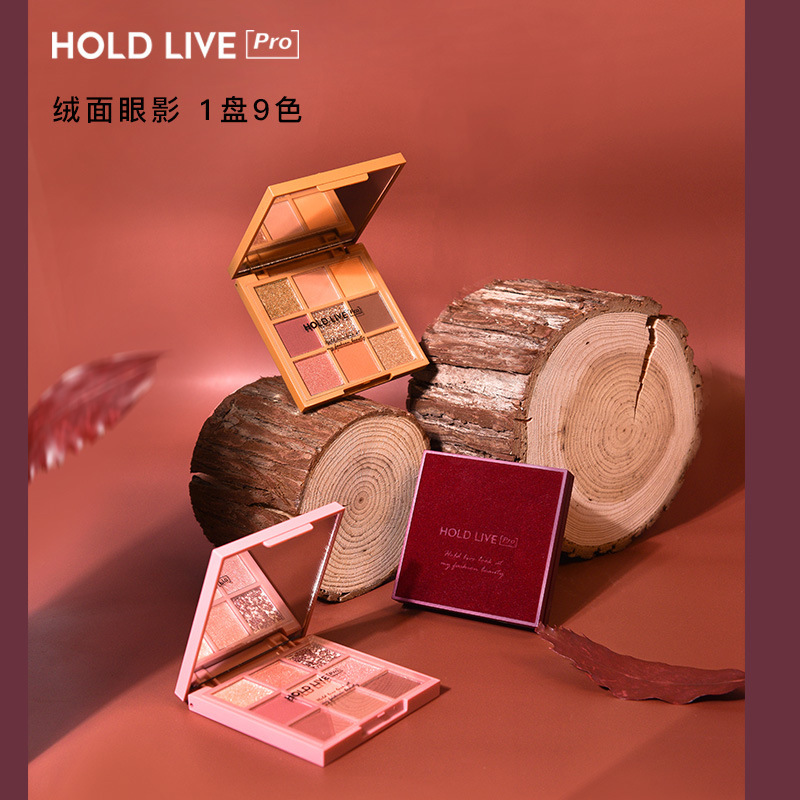 HOLD LIVE -Bảng phấn mắt 9 màu Red Velvet Honey Eyeshadow tông