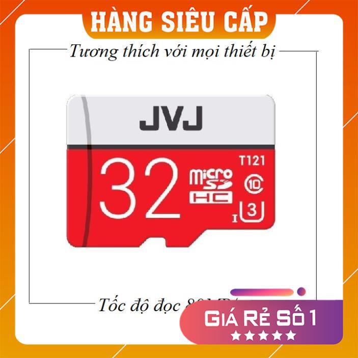 [Hàng xịn] Combo 2 Thẻ nhớ JVJ 32G ProU3 Class10 – chuyên dụng cho CAMERA, hàng tốt giá tốt BH 5 năm, 1 đổi 1 | BigBuy360 - bigbuy360.vn