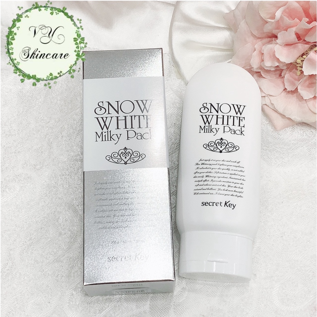 KEM DƯỠNG TRẮNG TOÀN THÂN SECRET KEY SNOW WHITE MILKY PACK