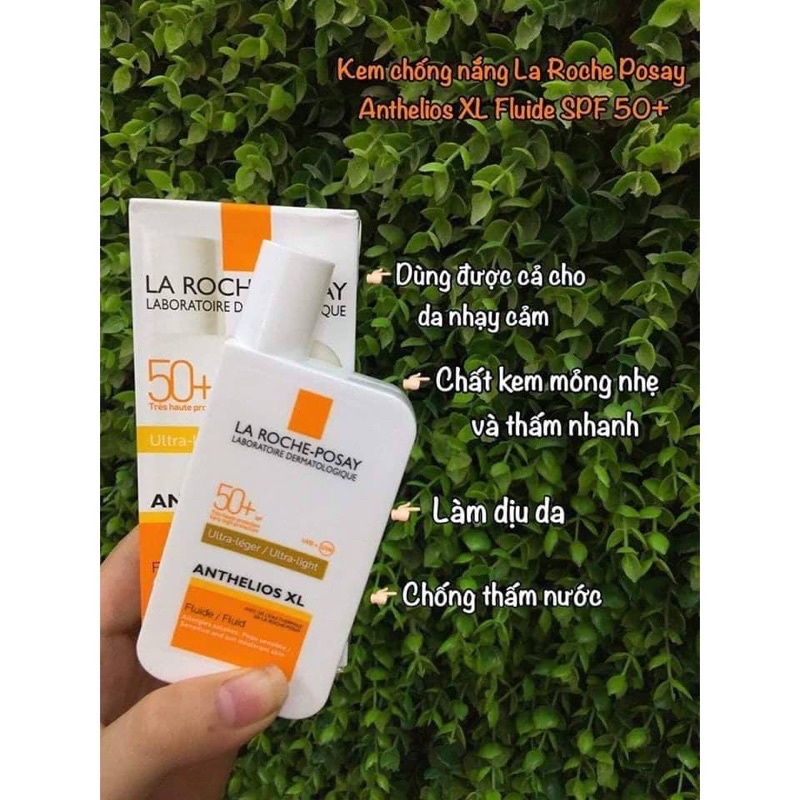 Kem Chống Nắng La Roche Posay 50ml, Kem Chống Nắng kiềm dầu dạng sữa lỏng La Roche Posay - Min Shop | BigBuy360 - bigbuy360.vn