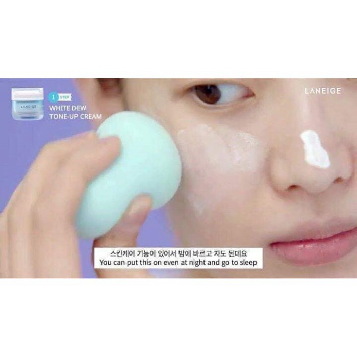 KEM DƯỠNG TRẮNG DA NÂNG TONE #LANEIGE 𝐖𝐇𝐈𝐓𝐄 𝐃𝐄𝐖 𝐓𝐎𝐍𝐄-𝐔𝐏 𝐂𝐑𝐄𝐀𝐌