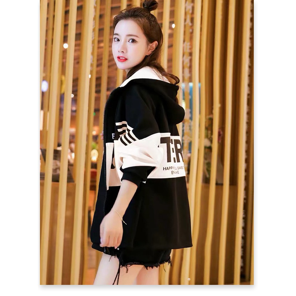 ÁO HOODIE CÓ DÂY KÉO THỜI TRANG PHONG CÁCH SÀNH ĐIỆU HOT DÀNH CHO GIỚI TRẺ