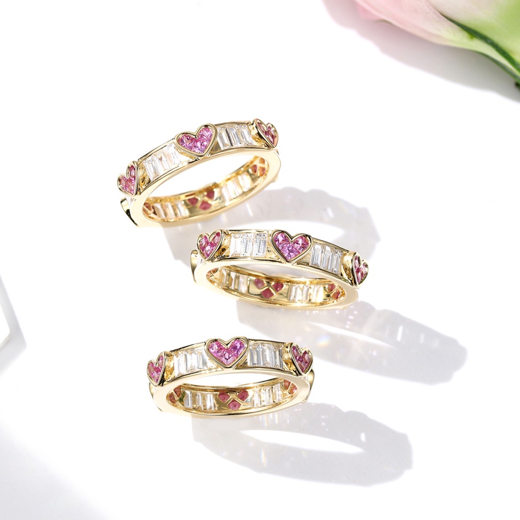 Nhẫn Đeo Tay Đính Đá Lấp Lánh Cho Nữ