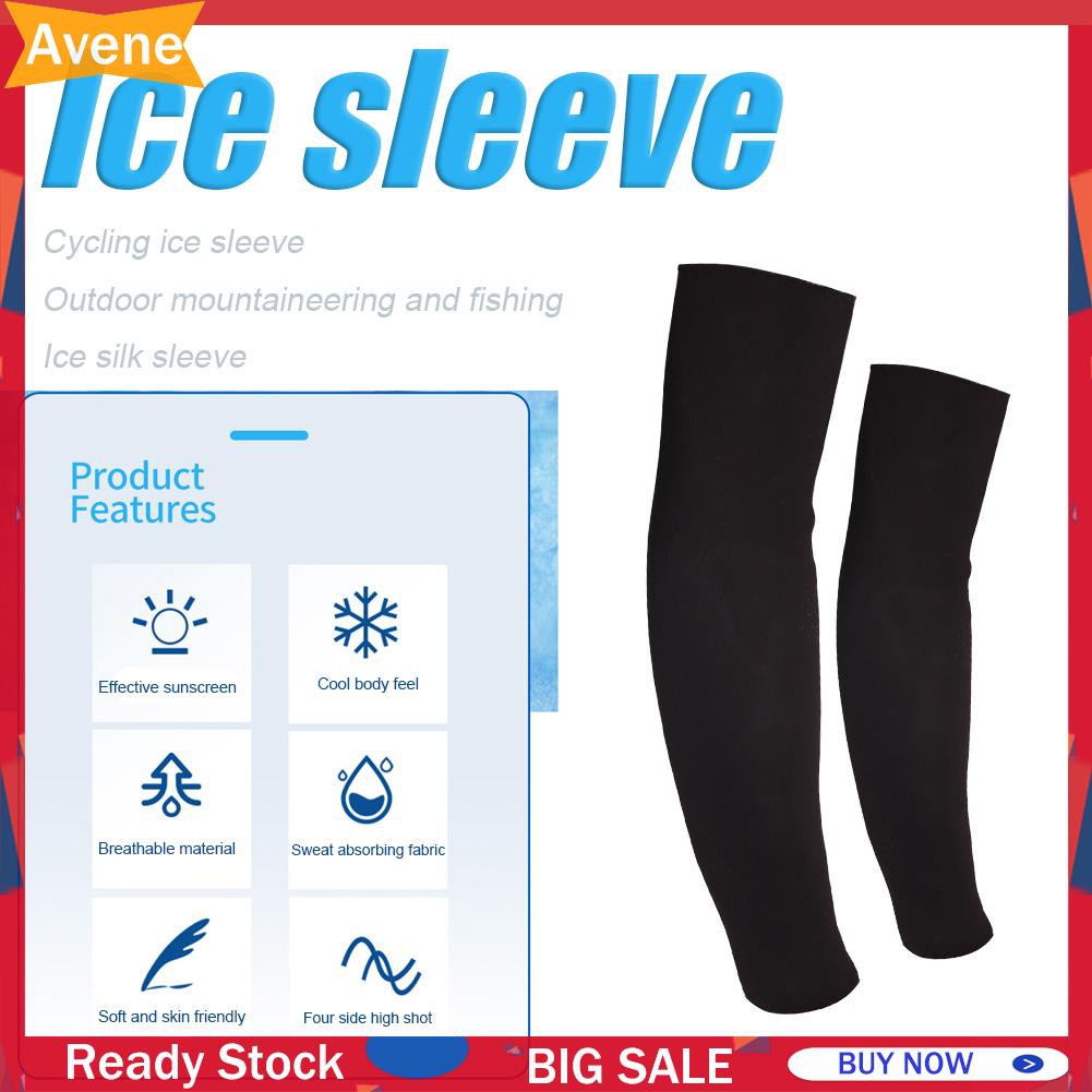 1 Đôi Găng Tay Chống Nắng, Chống Tia Uv, Thoáng Khí, Bảo Vệ Cánh Tay