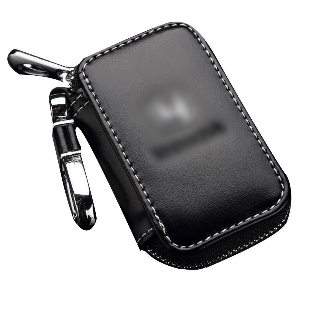 Leather Car Key Storage Organization Holder Hanging Key Wallet Purse Keys Case Bags Chain for Honda Volkswagen Buick