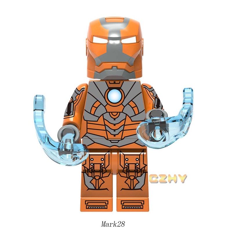 [Mã LIFETOYS1 giảm 30K đơn 99K] Mô Hình Lego Lắp Ráp Nhân Vật Người Sắt X0254 Tùy Chọn