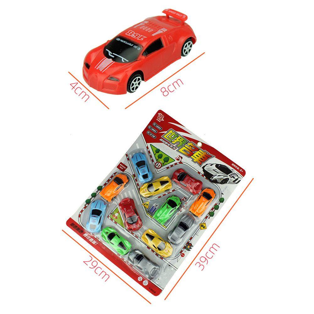 Layor1 Bộ Đồ Chơi Mô Hình Xe Hơi Bằng Nhựa Có Giác Hút