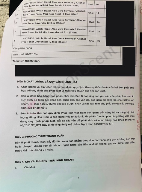 Nước hoa hồng Thayers Lavender 355ml | BigBuy360 - bigbuy360.vn