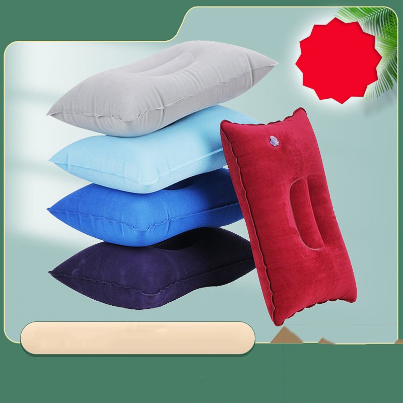 Gối hơi, gối ngủ văn phòng, du lịch cao cấp gấp gọn dã ngoại phượt leo núi kê cổ tựa lưng đi máy bay ô tô tiện lợi